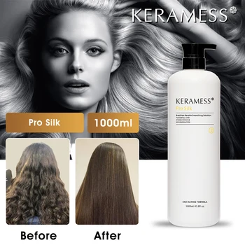 KeraMess Pro Ipek Brezilyalı keratin tedavisi Profesyonel Derin Kıvırcık Saç Kremi Toptan Saç Ürünleri Salon Hattı