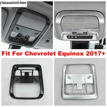 Ön Okuma Lambası lamba çerçevesi Dekor Kapak Trim İçin Chevrolet Equinox 2017 - 2022 İçin ABS Karbon Fiber / Mat Aksesuarları İç