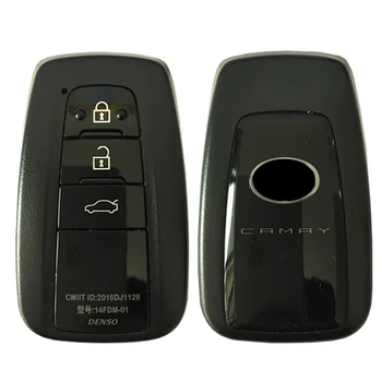 CN007120 Orijinal / Satış Sonrası 3 Düğme Akıllı Araba Anahtarı Toyota Camry 2018 İçin 433MHZ 14FCC 14FDM-01 89904-33870