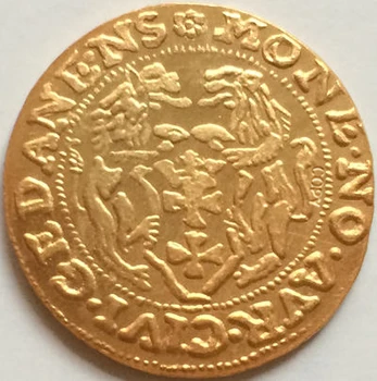 24 K altın kaplama 1546 rus altın paraları kopya