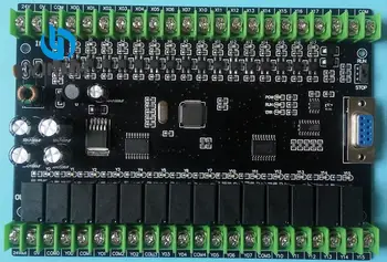 1 adet PLC endüstriyel kontrol panosu FX1N 30MR doğrudan indir monitör programlanabilir kontrolör